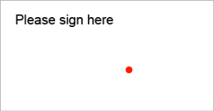 DocuSign Signature Field- Signer View